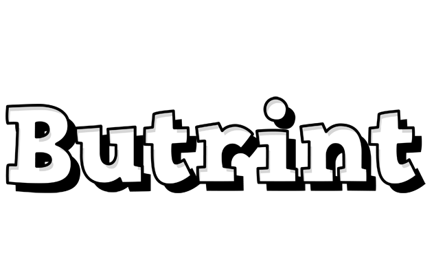 Butrint snowing logo