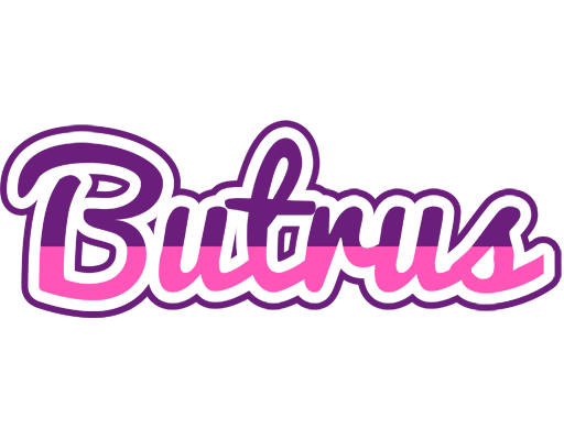 Butrus cheerful logo