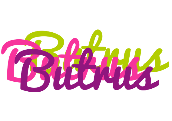 Butrus flowers logo
