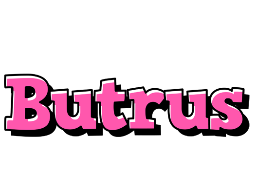 Butrus girlish logo