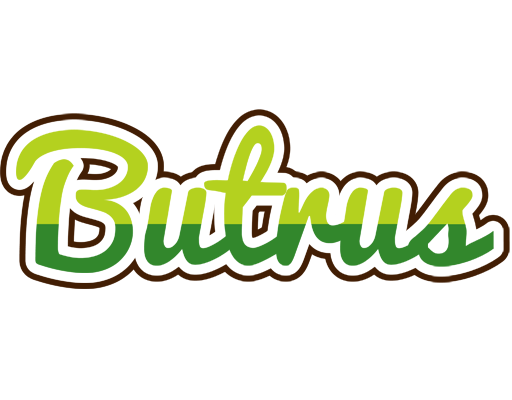 Butrus golfing logo