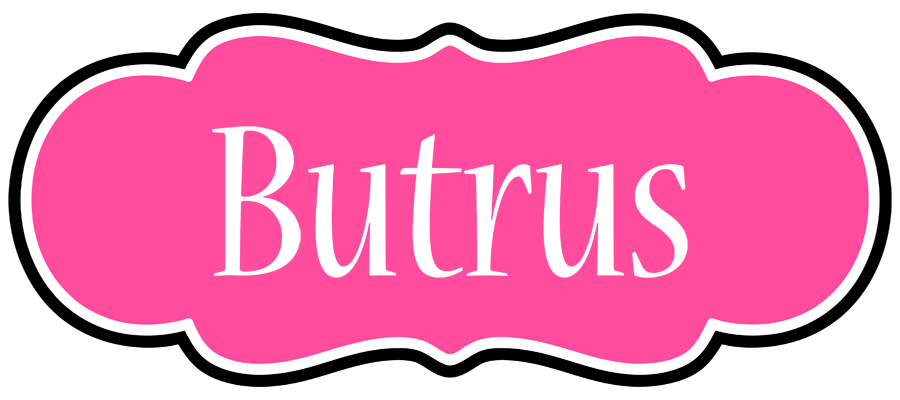 Butrus invitation logo