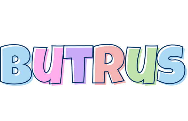 Butrus pastel logo