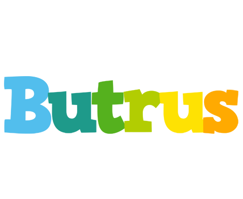 Butrus rainbows logo