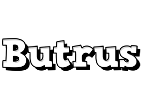 Butrus snowing logo