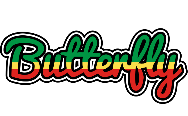 Butterfly african logo