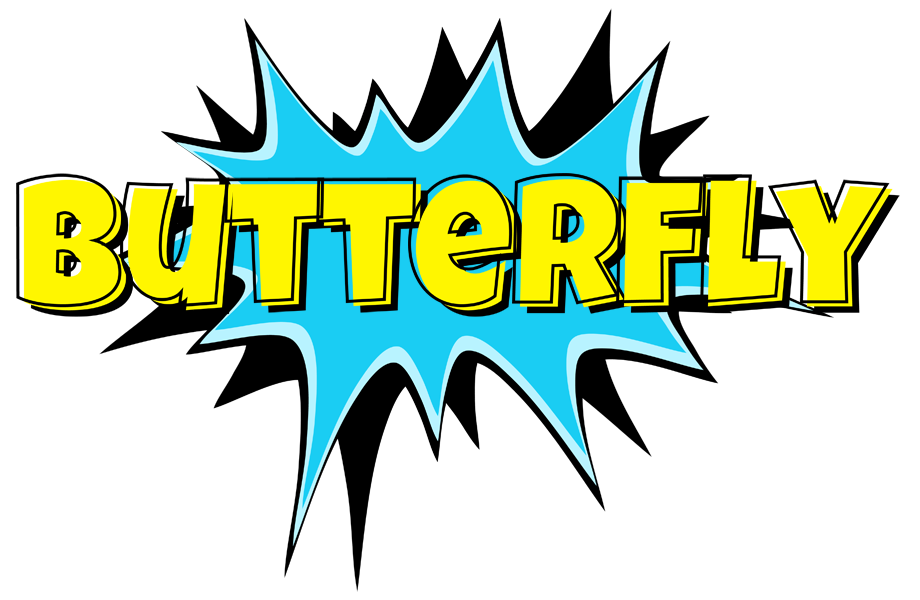 Butterfly amazing logo