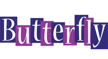 Butterfly autumn logo
