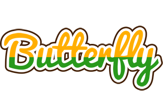 Butterfly banana logo