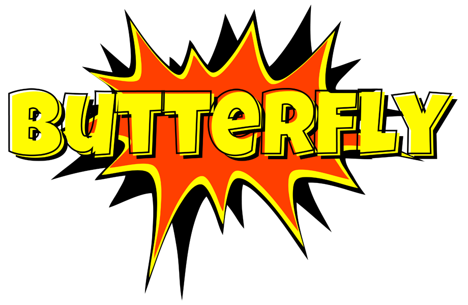 Butterfly bazinga logo