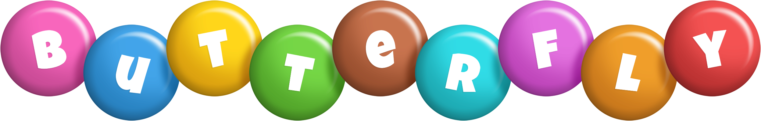 Butterfly candy logo