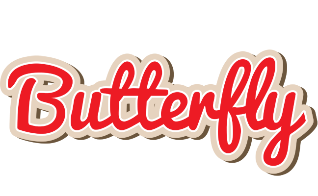Butterfly chocolate logo