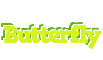 Butterfly citrus logo