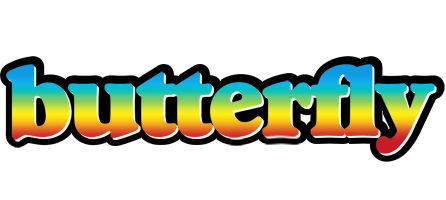 Butterfly color logo