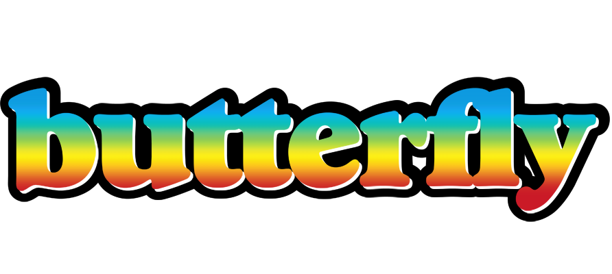 Butterfly color logo