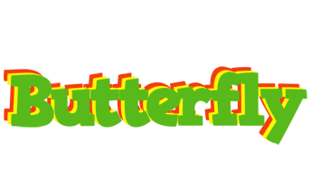 Butterfly crocodile logo