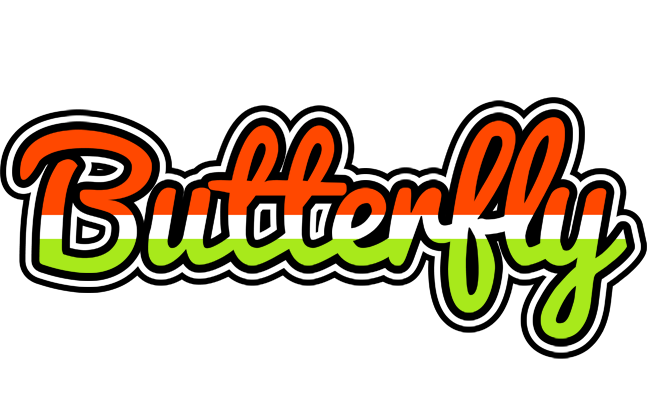 Butterfly exotic logo