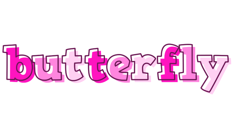 Butterfly hello logo
