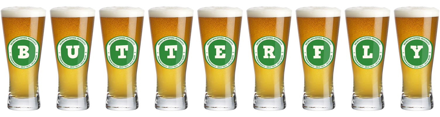 Butterfly lager logo