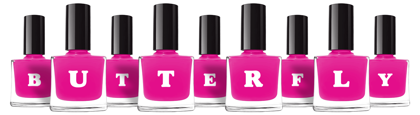 Butterfly nails logo