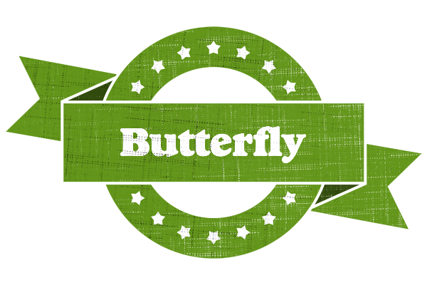 Butterfly natural logo