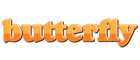 Butterfly orange logo