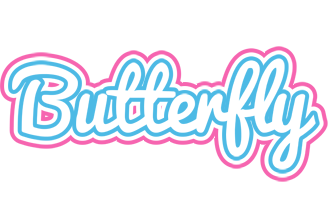 Butterfly outdoors logo