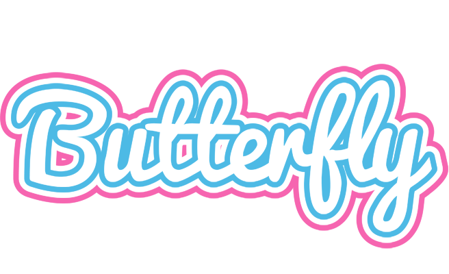 Butterfly outdoors logo
