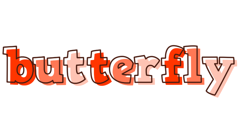 Butterfly paint logo