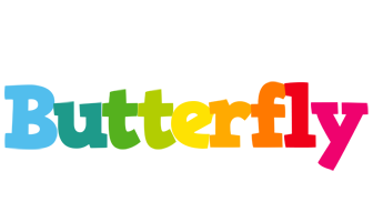 Butterfly rainbows logo