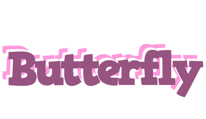 Butterfly relaxing logo