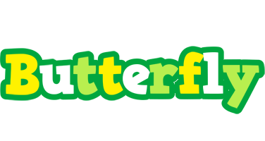 Butterfly soccer logo