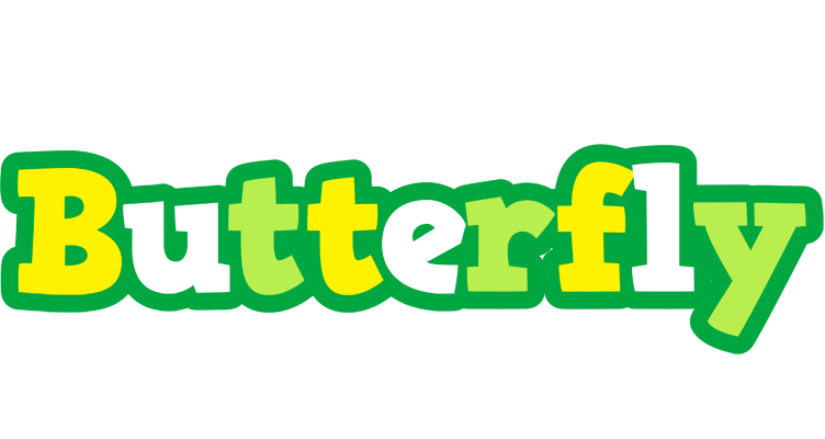 Butterfly soccer logo