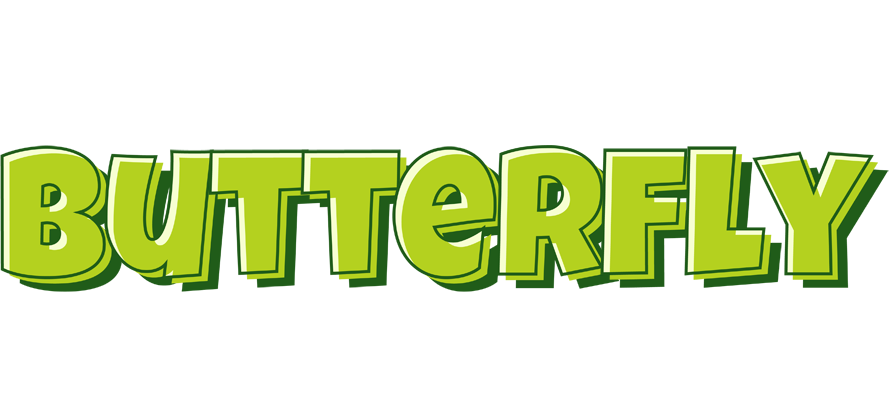 Butterfly summer logo