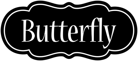 Butterfly welcome logo