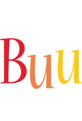 Buu birthday logo