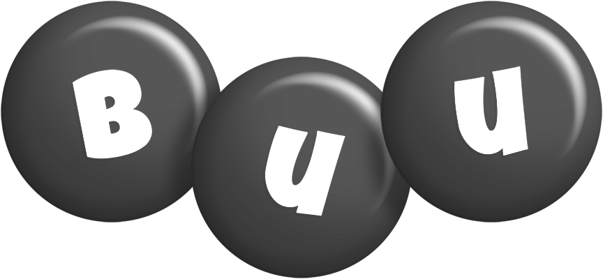 Buu candy-black logo