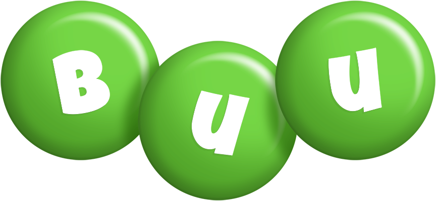 Buu candy-green logo
