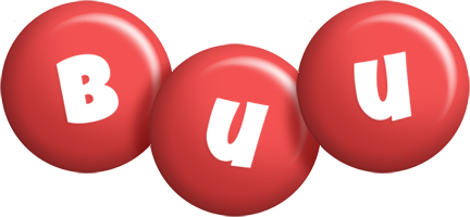Buu candy-red logo