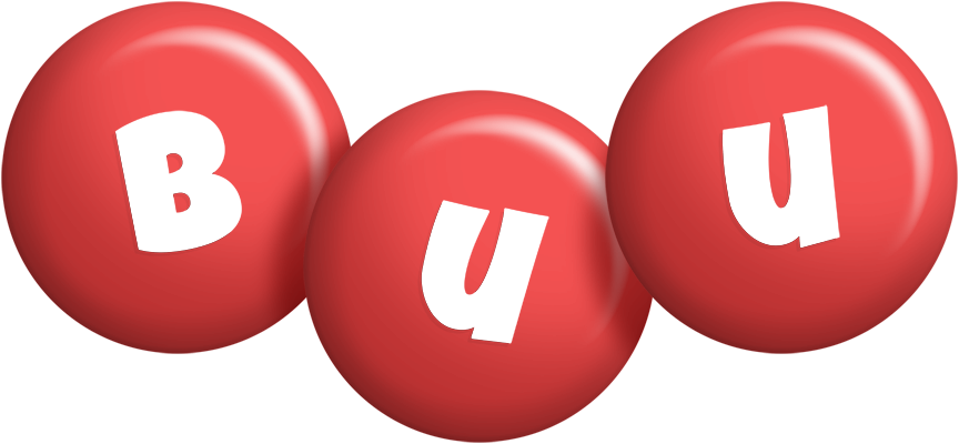 Buu candy-red logo