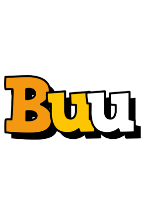Buu cartoon logo