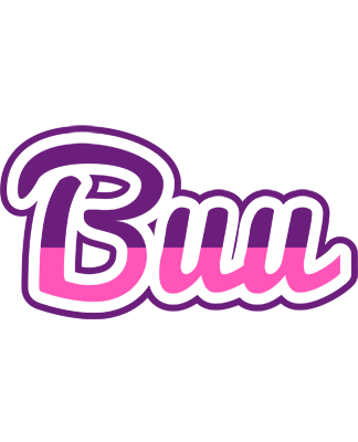 Buu cheerful logo
