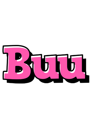 Buu girlish logo