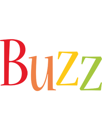 Buzz birthday logo