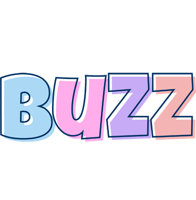 Buzz pastel logo