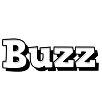 Buzz snowing logo