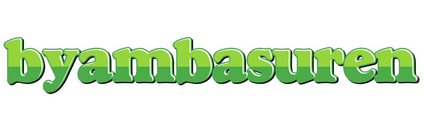 Byambasuren apple logo