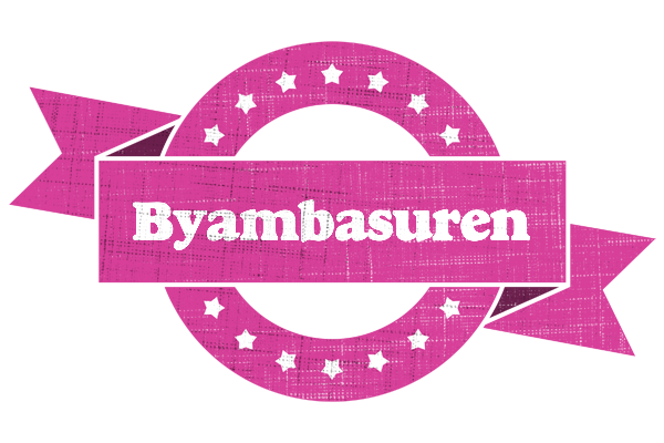Byambasuren beauty logo