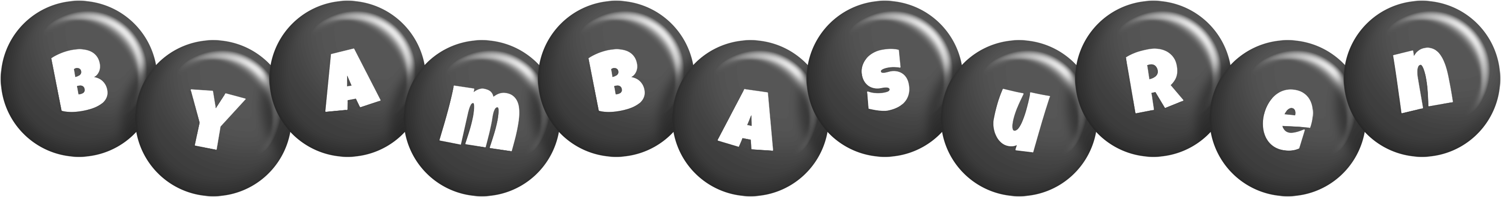 Byambasuren candy-black logo