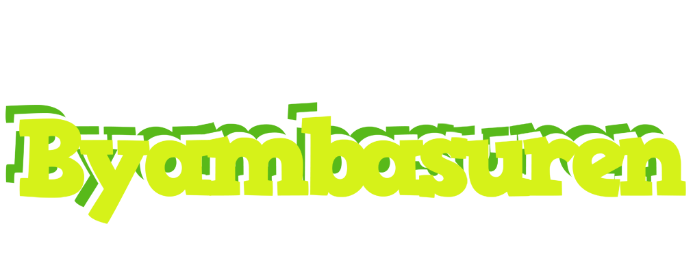 Byambasuren citrus logo